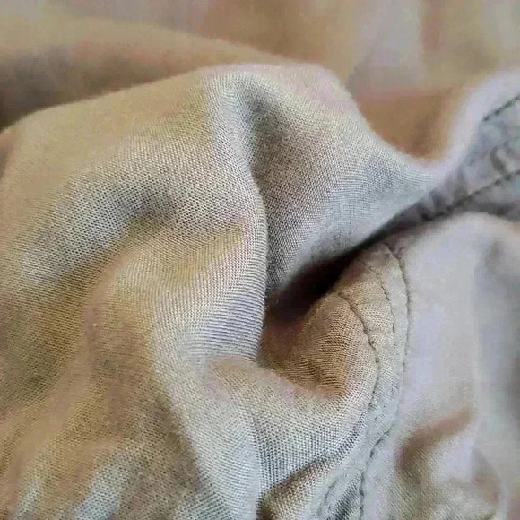 American Eagle Outfitters Military Green Lightweight Bomber Jacket Small - Picture 8 of 8